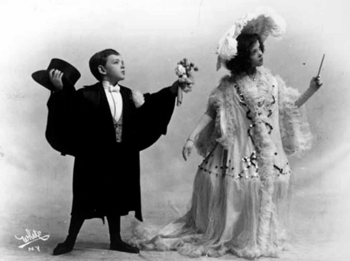 Os irmãos Astaire estrearam na Broadway em 