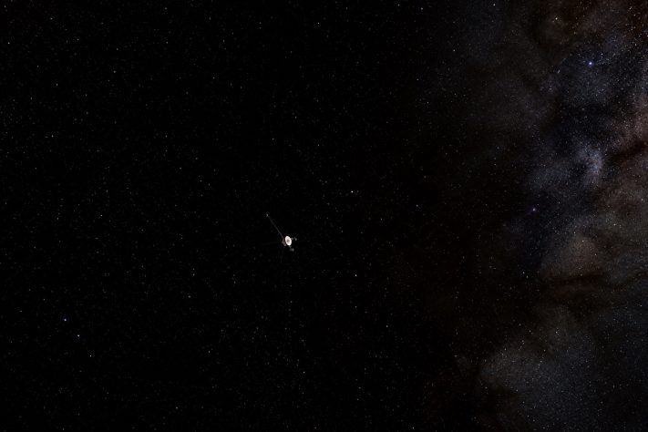 Sonda espacial Voyager 1 - Imagem gerada por IA