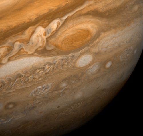 Imagem de Júpiter capturada pela sonda espacial Voyager 1 - Divulgação/NASA