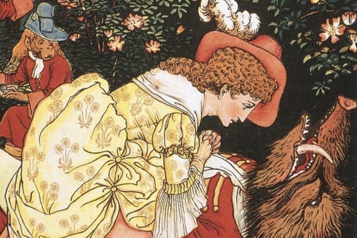 História original de A Bela e a Fera - Walter Crane/Divulgação