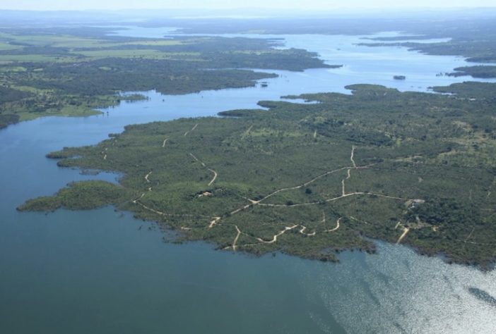 Lago da Serra da Mesa, em Goiás - Reprodução