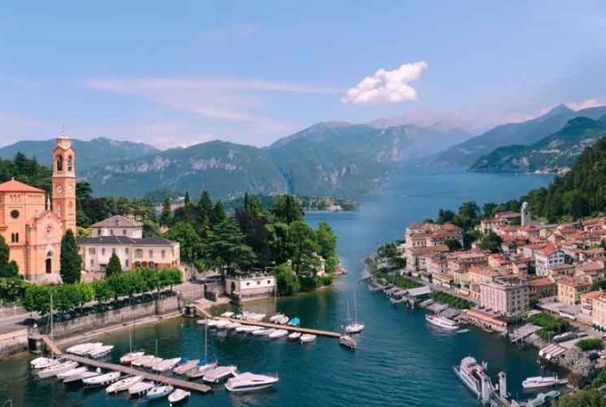 Nas margens do Lago de Como: seda, montanhas e reflexos italianos