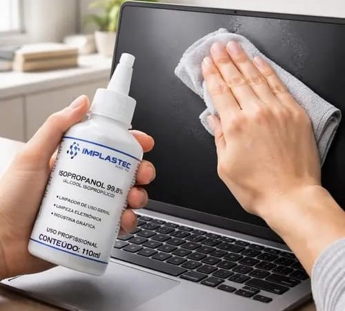 Quais produtos são indicados para a limpeza de aparelhos eletrônicos?