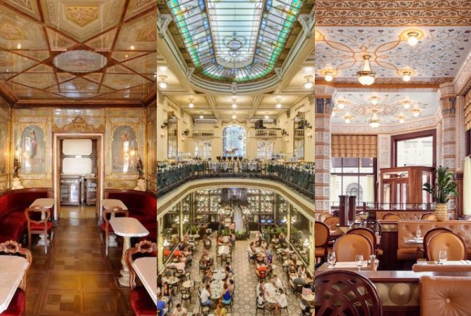 De Paris ao Cairo: arquitetura e tradição marcam os cafés históricos mais famosos do mundo