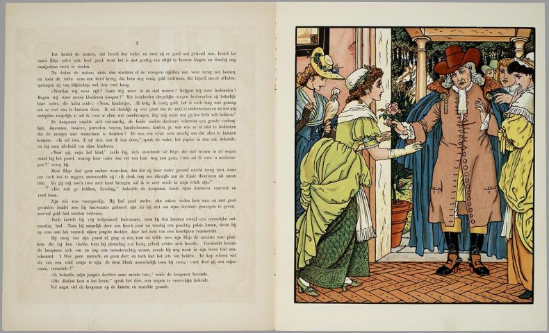 Anos depois, em 1756, a escritora francesa Jeanne-Marie Leprince de Beaumont publicou uma versão reduzida e mais acessível da história. Foi essa adaptação que se popularizou mundialmente. Beaumont eliminou grande parte das tramas paralelas e transformou o conto em uma narrativa moral voltada às crianças e jovens. A mensagem central passou a enfatizar a importância da bondade, da virtude e da capacidade de enxergar além das aparências físicas.