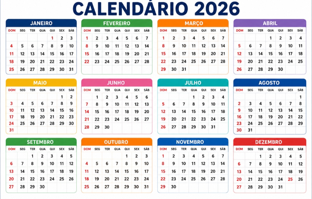 O calendário de 2026 reserva vários feriados nacionais e pontos facultativos que poderão render viagens, descanso prolongado e momentos em família. O próximo feriado prolongado é o de Corpus Christi, celebrado em 4 de junho. Uma quinta-feira. Muitos brasileiros emendam a folga e só voltam às atividades na segunda-feira.  As pessoas já começam, inclusive, a planejar as folgas seguintes no calendário de feriados.  -  (crédito: Imagem gerada por i.a )