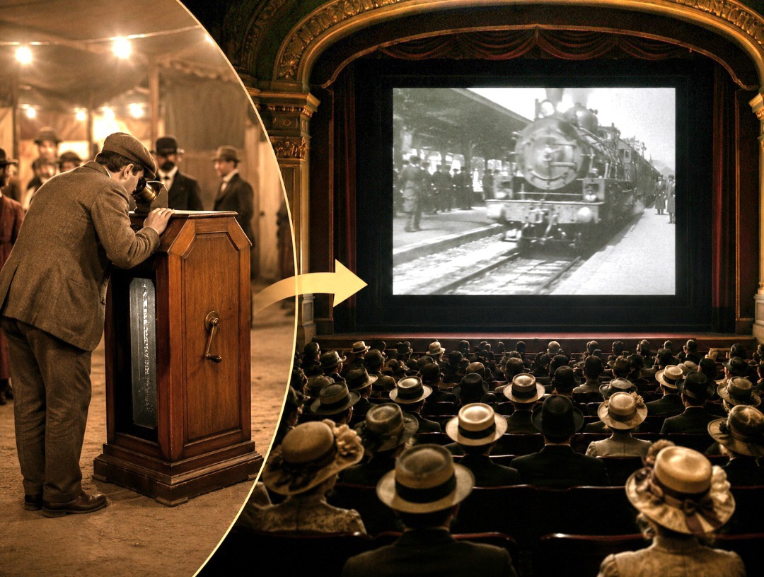 Mesmo fazendo sucesso inicialmente, o cinetoscópio acabou perdendo espaço para aparelhos capazes de projetar imagens em telas para grandes plateias. Essa mudança ajudou no surgimento das salas de cinema e popularizou ainda mais a nova forma de entretenimento.