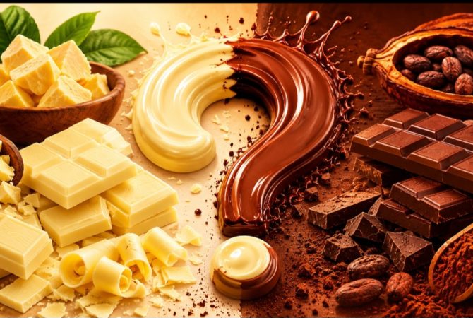 Chocolate branco é chocolate? Entenda por que a discussão divide consumidores, especialistas e fabricantes há décadas