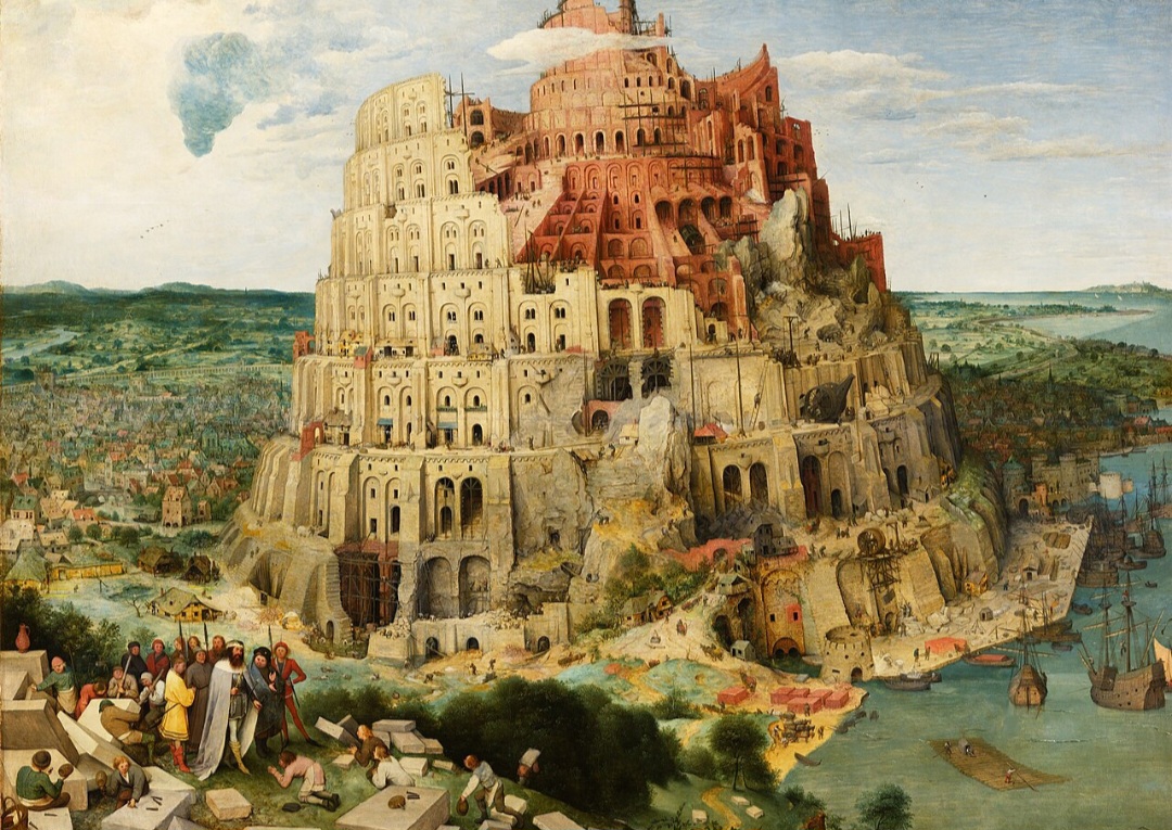 Uma das representações mais famosas da Torre de Babel foi criada pelo artista Pieter Bruegel, o Velho. A obra se tornou referência mundial e ajudou a consolidar a imagem monumental da construção no imaginário popular.