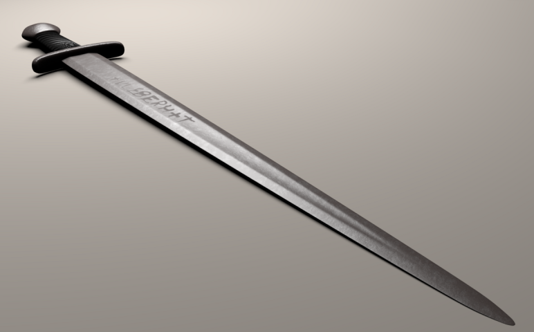 Espadas Ulfberht, Vikings - Wikimedia Commons/Dominic Zschokke