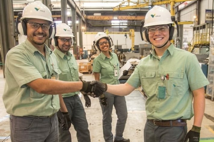 Vale implementa fim da escala 6×1 para mais de 100 mil funcionários em todas as unidades da empresa no Brasil - Divulgação/Vale