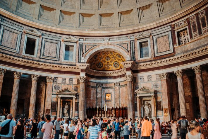 Panteão de Roma - Pexels/Griffin Wooldridge