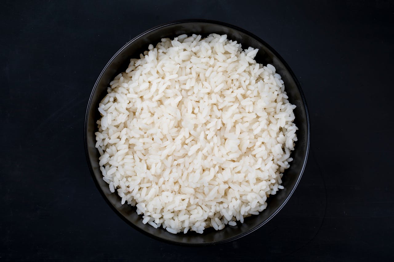 Arroz branco - Pexels/Jubair Bin Iqbal