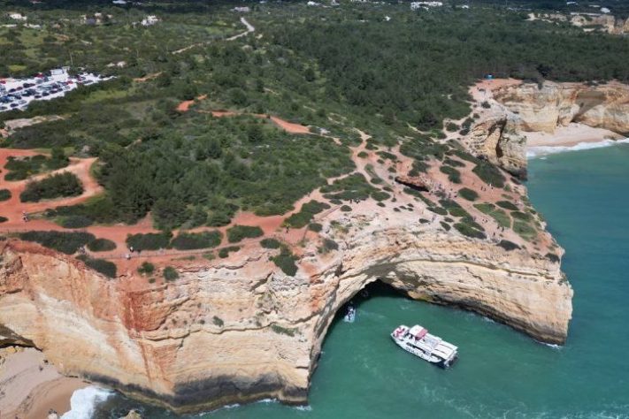 Caverna de Benagil, Algarve, Portugal - Unsplash/Mike Art Visual Creator | Photography and Video