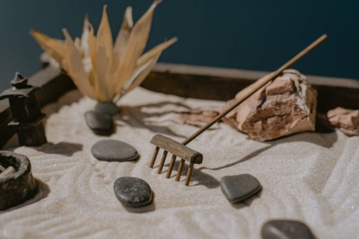 Jardins zen japoneses (Karesansui) - Pexels/ROMAN ODINTSOV