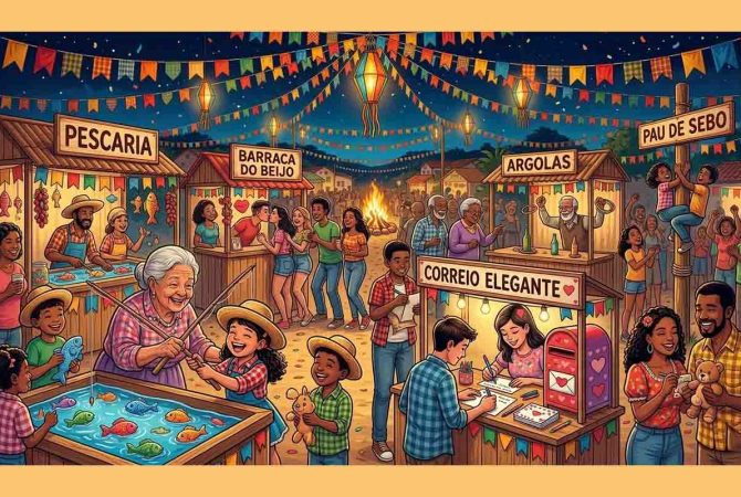 Alegria do Arraiá: brincadeiras juninas que não saem de moda