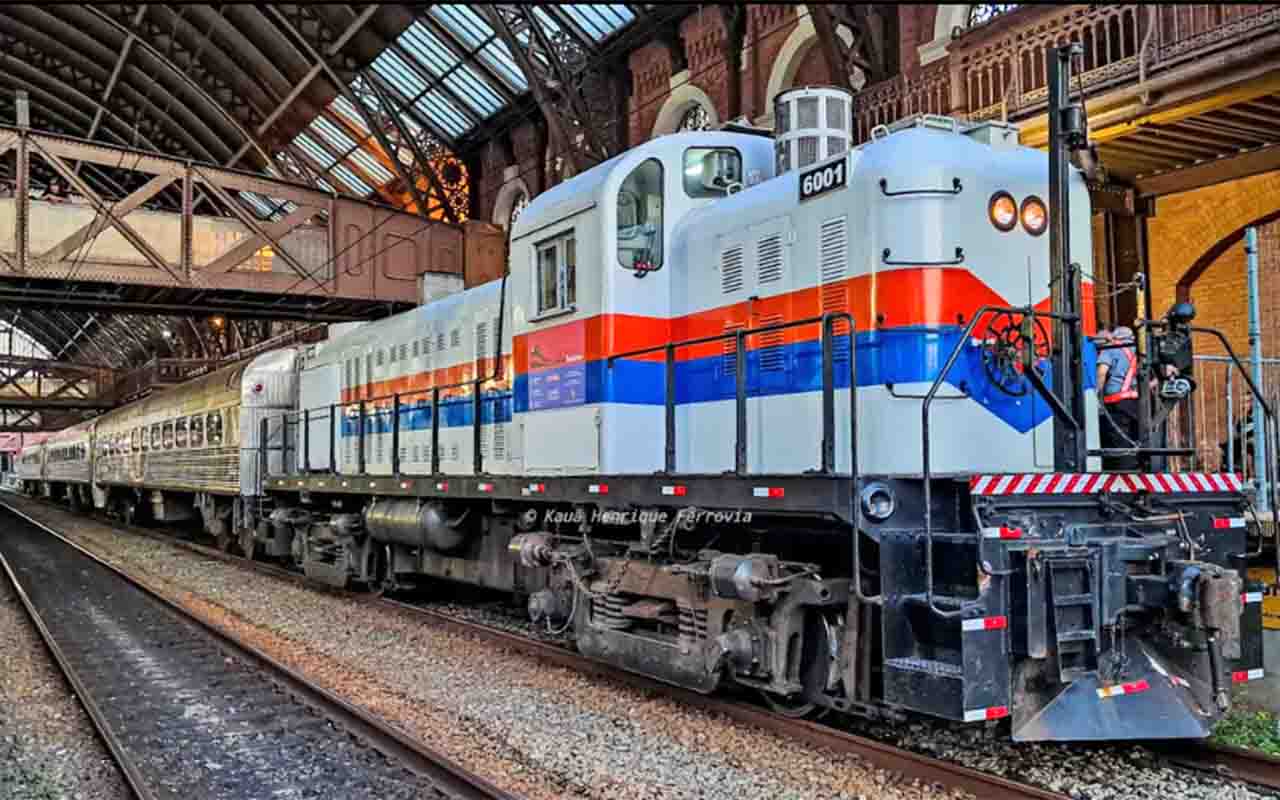 As ferrovias brasileiras guardam parte importante da história do país. Além da função econômica, diversas estações também se destacam pela arquitetura e pelo valor cultural. Veja estações de trem marcantes pelo país. -  (crédito: Reprodução do instagram @kahenrique_ferrovia)