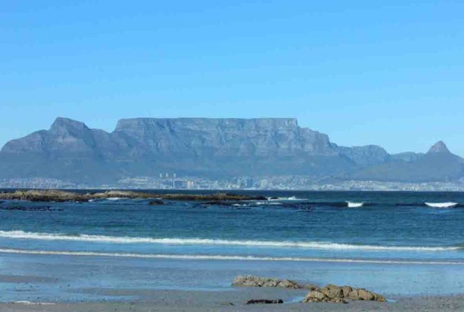 Table Mountain: montanha ‘da mesa’ define a paisagem da Cidade do Cabo