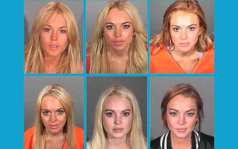 Lindsay Lohan presa