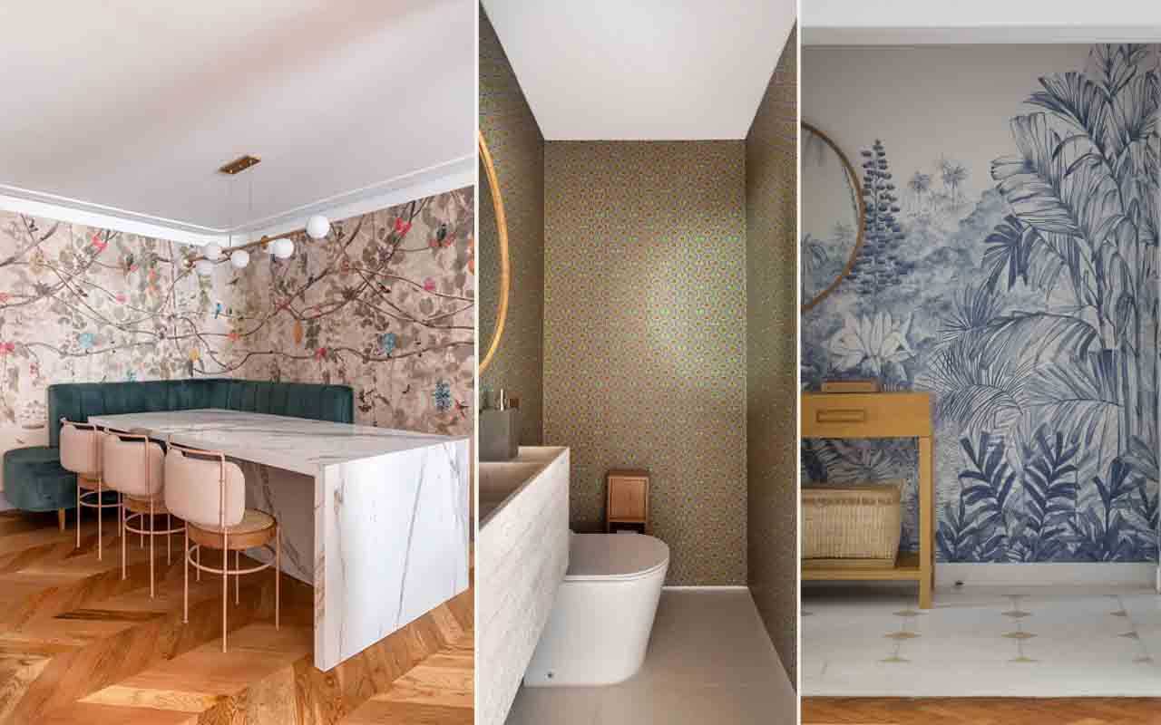 O papel de parede é versátil, disponível em infinitas cores, texturas e estampas, permitindo personalizar ambientes com rapidez. Sua aplicação é prática e pode transformar um espaço sem necessidade de grandes reformas. Além da estética, alguns modelos oferecem resistência à umidade e fácil limpeza, sendo ideais para quartos e salas, e há, inclusive, versões vinílicas que aumentam consideravelmente a durabilidade em áreas de maior uso.
