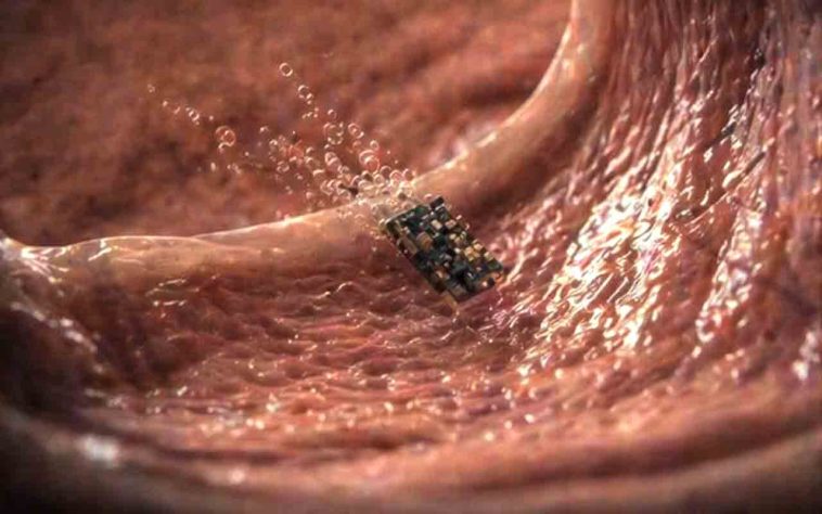 Pesquisadores dos Estados Unidos desenvolveram robôs microscópicos que tomam decisões e podem até 'nadar' dentro do corpo humano - Imagem gerada por IA