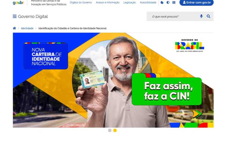Nova Carteira de Identidade 