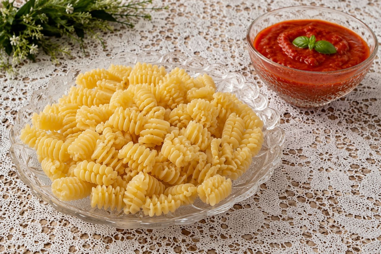 Radiatori
Inspirada visualmente nos antigos radiadores, apresenta diversas dobras e saliências. O desenho incomum não é apenas decorativo, mas também ajuda a capturar molhos e pedaços de ingredientes.