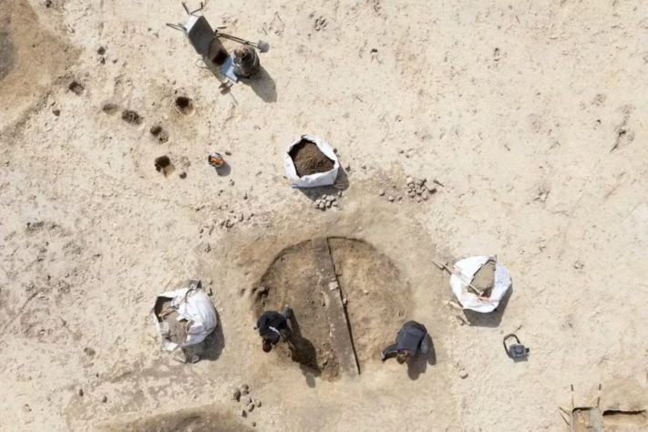 82 cabanas vikings milenares são descobertas na Dinamarca – Divulgação/Moesgaard Museum