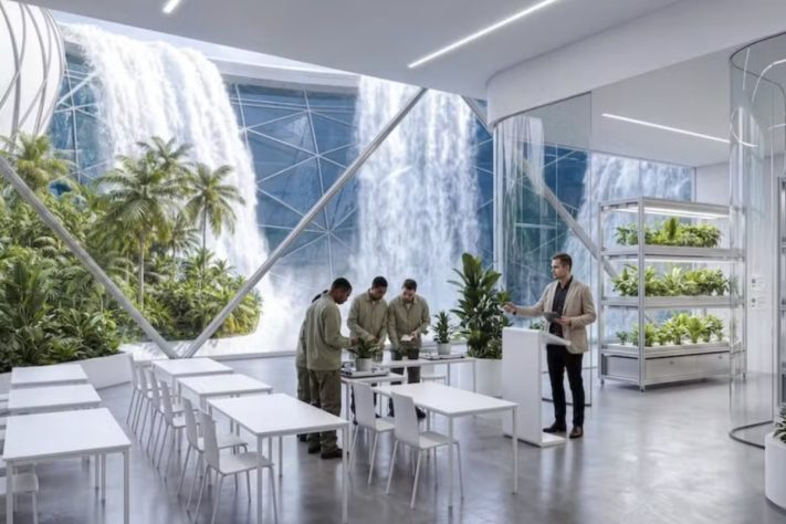 Baobab Waterfall, projeto de cachoeira flutuante tenta resolver problema de falta de luz em Madagascar– Divulgação