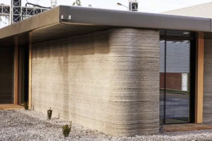 Impressora 3D capaz de imprimir casas de 120 m² em 48 horas chega à América Latina – Divulgação/COBOD