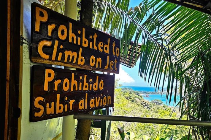 Na Costa Rica, Boeing abandonado no meio da floresta vira hotel e se torna uma das atrações mais curiosas do mundo – Reprodução/Instagram @hotelcostaverde