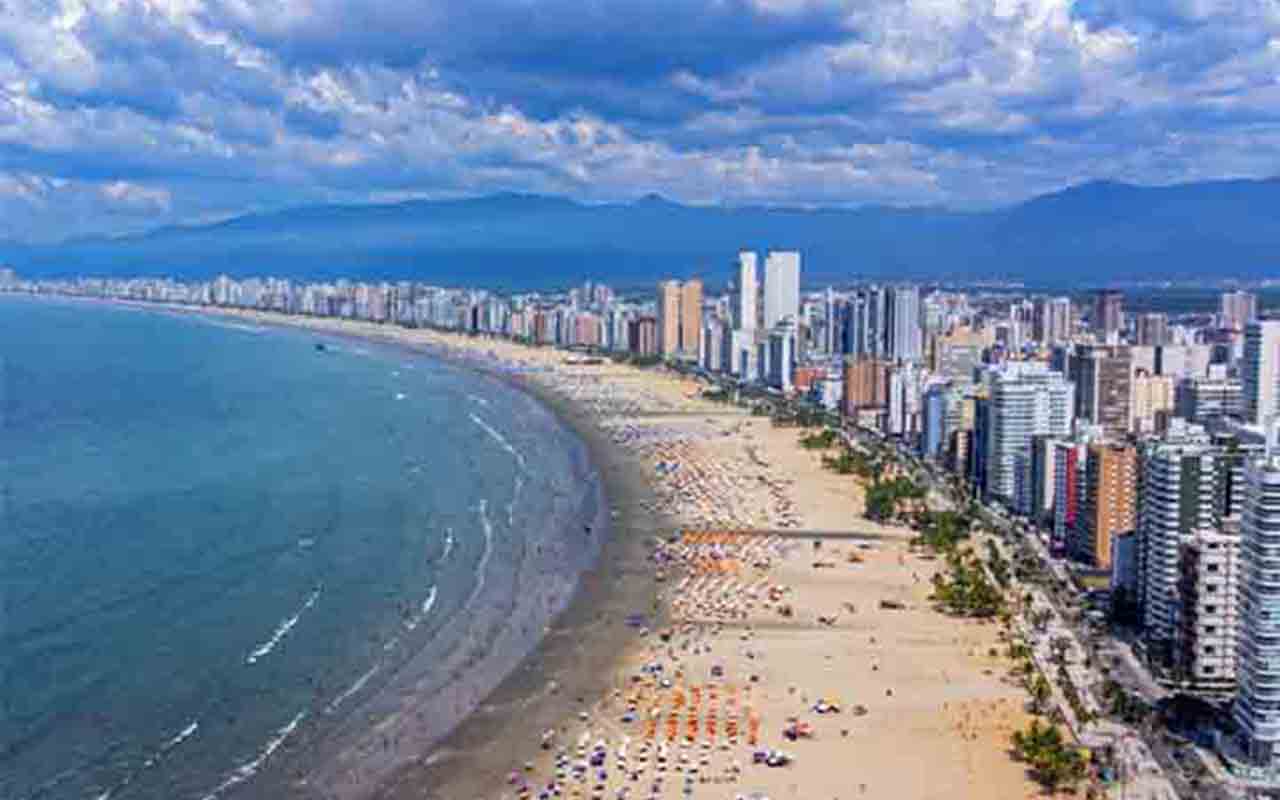 Praia Grande (São Paulo) - Reprodução do Instagram @prefpraiagrande