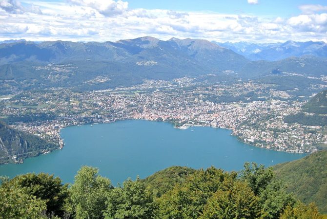 De alma italiana, Lugano, na Suíça, une beleza natural com riqueza arquitetônica
