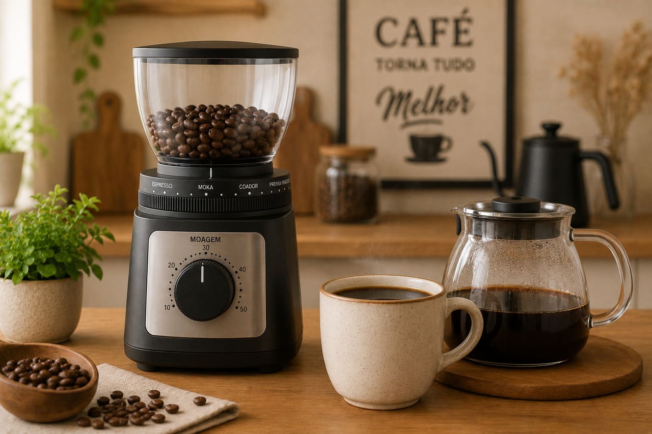 Ter um bom moedor de café faz diferença na qualidade final da bebida e ajuda a aproveitar melhor os aromas e sabores dos grãos. Independentemente do modelo escolhido, moer o café na hora costuma proporcionar uma experiência mais rica e fresca. 
