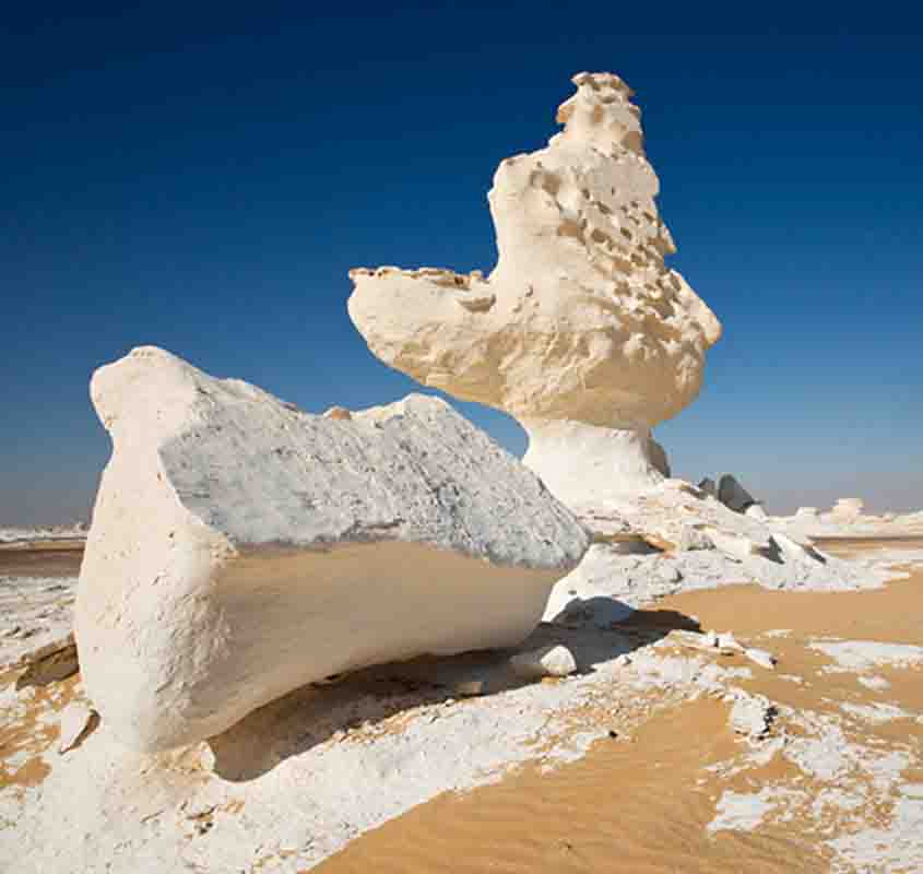 Deserto Branco (conhecido por Sahara el Beyda), Egito - Divulgação