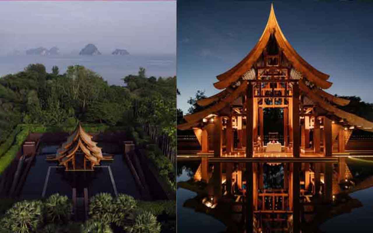 8º) Phulay Bay, Ritz-Carlton Reserve, Tailândia: Quem gosta de ioga ao nascer do sol e mergulhos em um mar azul-turquesa vai ficar fascinado com este hotel cercado por falésias de calcário.