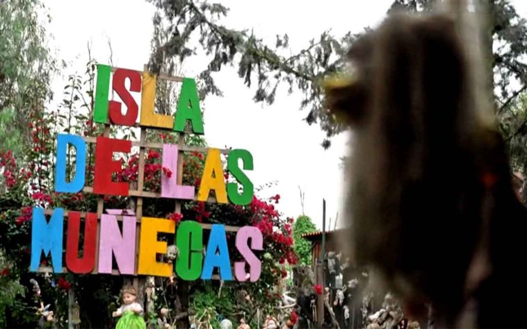 Ilha das Bonecas (Isla de las Muñecas) Cidade do México - Reprodução do Youtube Canal AFP