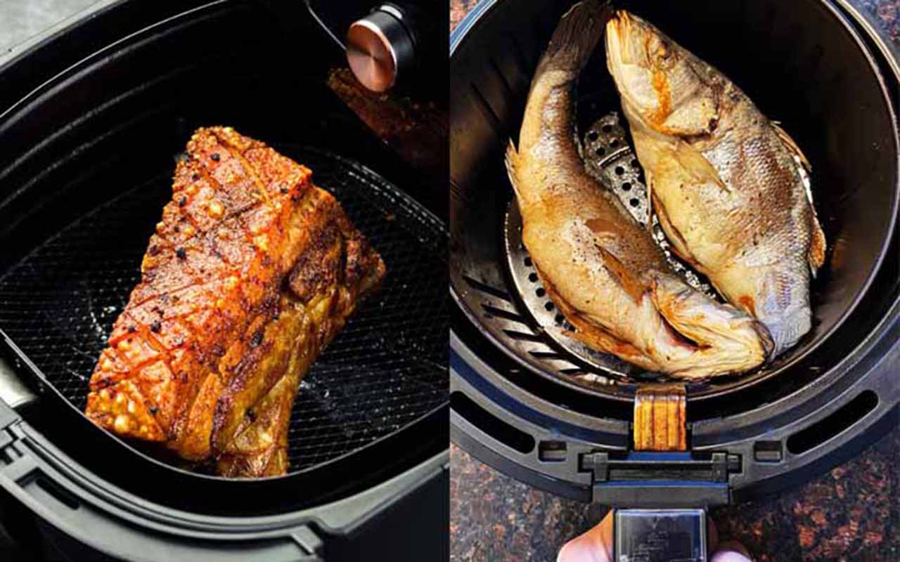 A contaminação cruzada também é um risco que não pode ser negligenciado, especialmente quando a air fryer é usada para preparar alimentos crus, como carnes. Se o aparelho não for higienizado, bactérias dos alimentos crus podem se espalhar para outros ingredientes, o que pode resultar em intoxicações alimentares.
