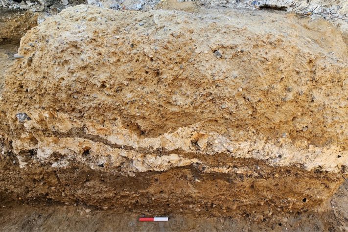 Estrada romana de 2 mil anos é descoberta em Londres – Divulgação/Museum of London Archaeology