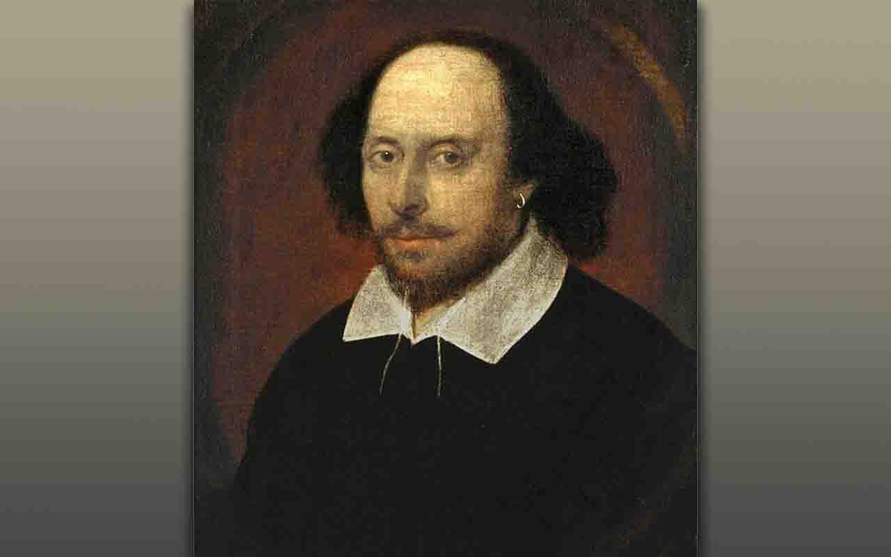 Outro exemplo vem de William Shakespeare, que escreveu 