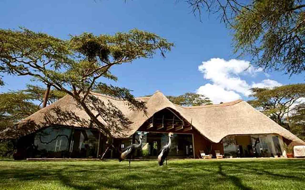 2º) Solio Lodge, Quênia: Entre o Monte Quênia e o Parque Nacional Aberdare, o lodge é famoso por seus safáris de rinocerontes. O local ainda oferece aventuras em meio à vida selvagem africana, como passeios de helicóptero, bicicleta ou cavalo.