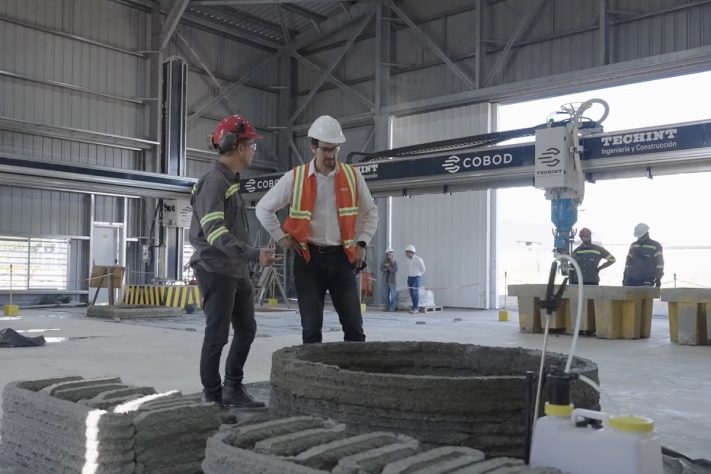 2-Impressora 3D capaz de imprimir casas de 120 m² em 48 horas chega à América Latina – Divulgação/Grondplek