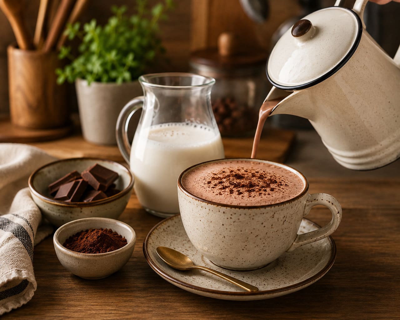 O preparo doméstico também se popularizou. Com ingredientes simples e equipamentos básicos, muitas pessoas reproduzem a bebida em casa utilizando café coado ou expresso, leite quente e chocolate, adaptando a receita de acordo com suas preferências pessoais.