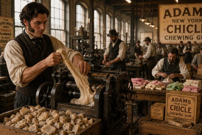 Chiclete: a surpreendente história de um hábito que atravessa milênios