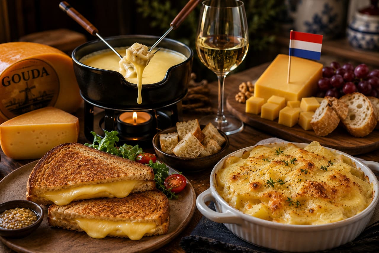 Na culinária, o Gouda é utilizado em pratos variados como sanduíches, fondues e gratinados, além de ser degustado puro com pães e vinhos. Sua versatilidade permite harmonizações que elevam o sabor das receitas e criam experiências gastronômicas únicas. O queijo tornou-se presença indispensável em cozinhas profissionais e domésticas, consolidando sua fama global.