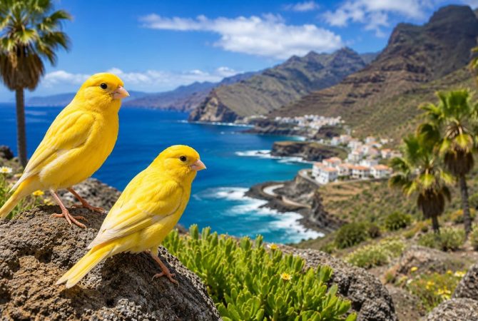 Canário: a ave de canto melodioso que encanta gerações com beleza e serenidade