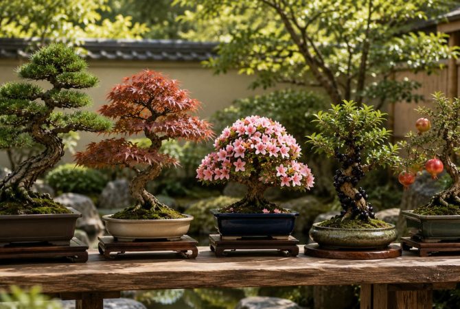 Bonsai encanta pela beleza delicada e pela sensação de serenidade