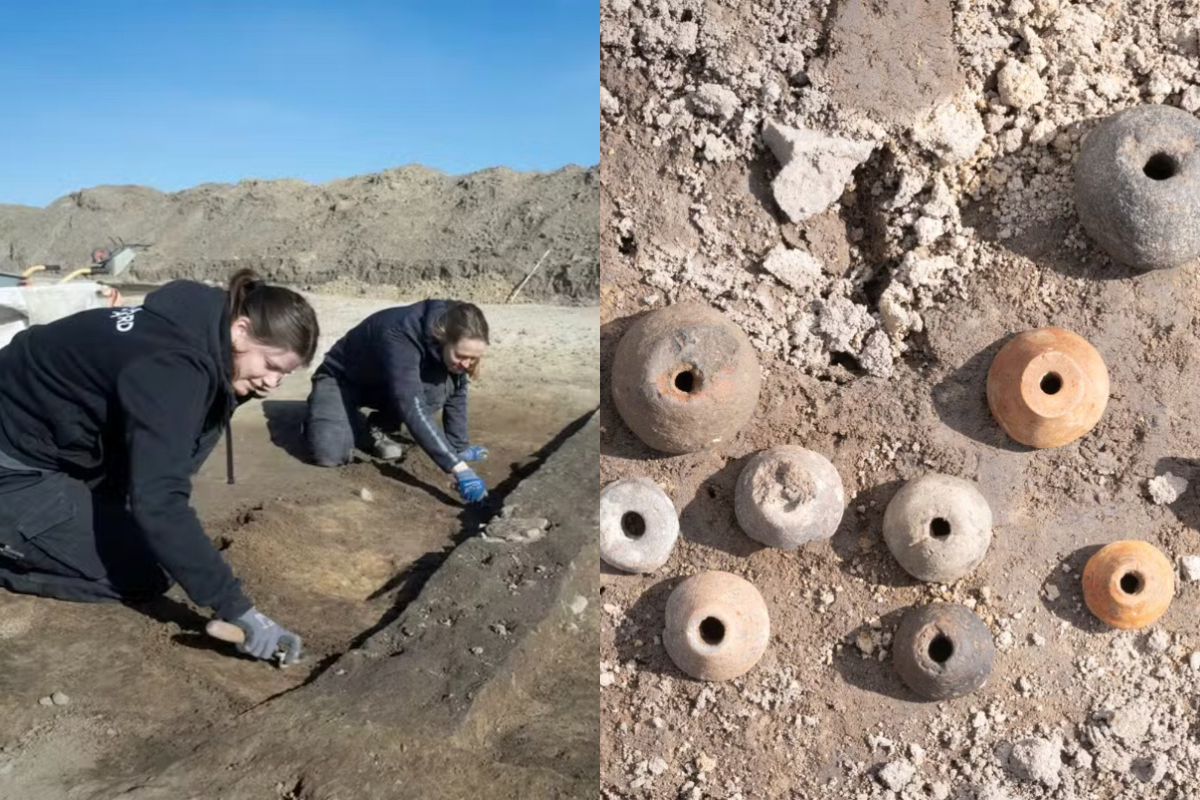 82 cabanas vikings milenares são descobertas na Dinamarca – Divulgação/Moesgaard Museum