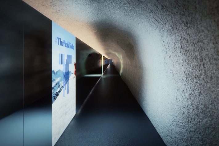 A mais de 3 mil metros, antiga instalação militar vira atração com mirante e a loja da Rolex mais alta do mundo – Divulgação