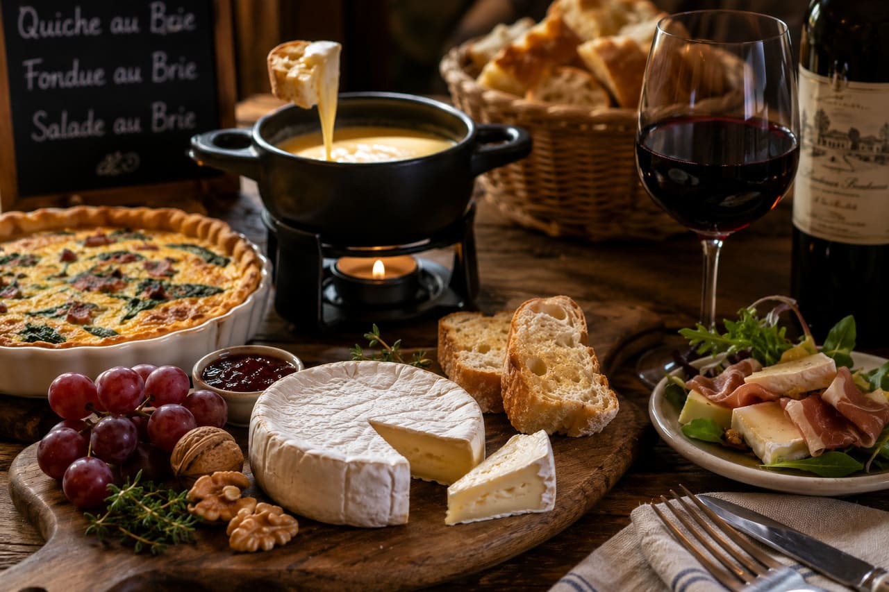 Na culinária, o Brie é utilizado em pratos sofisticados como quiches, fondues e entradas, além de ser degustado puro com pães e vinhos. Sua versatilidade permite harmonizações que elevam o sabor das receitas e criam experiências gastronômicas únicas. O queijo tornou-se presença indispensável em cozinhas profissionais e domésticas, consolidando sua fama global.